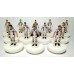Subbuteo Andrew Table Soccer Yugoslavia 1990 World Cup Team on classic Hasbro bases